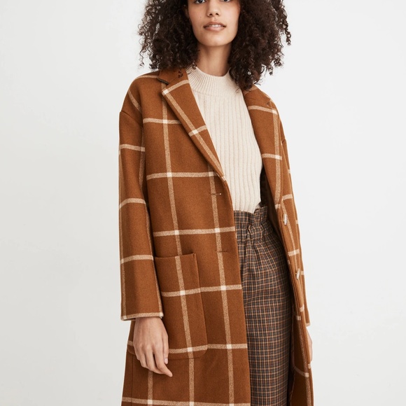 Windowpane Elmcourt Coat in Insuluxe Fabric - Picture 2 of 4